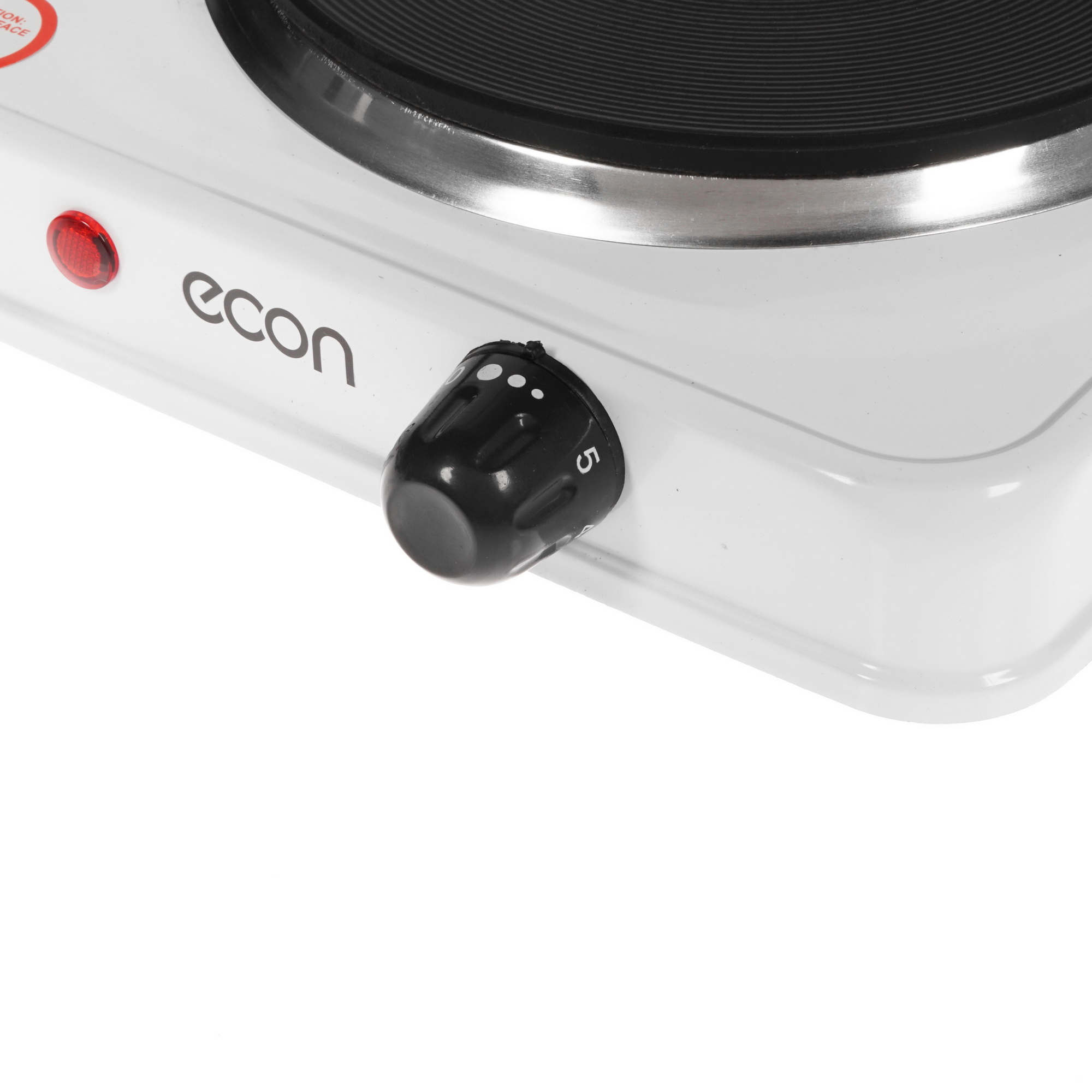 8151323 Плита компактная электрическая ECON ECO-131HP белый STDN-0112448 - Вид №2