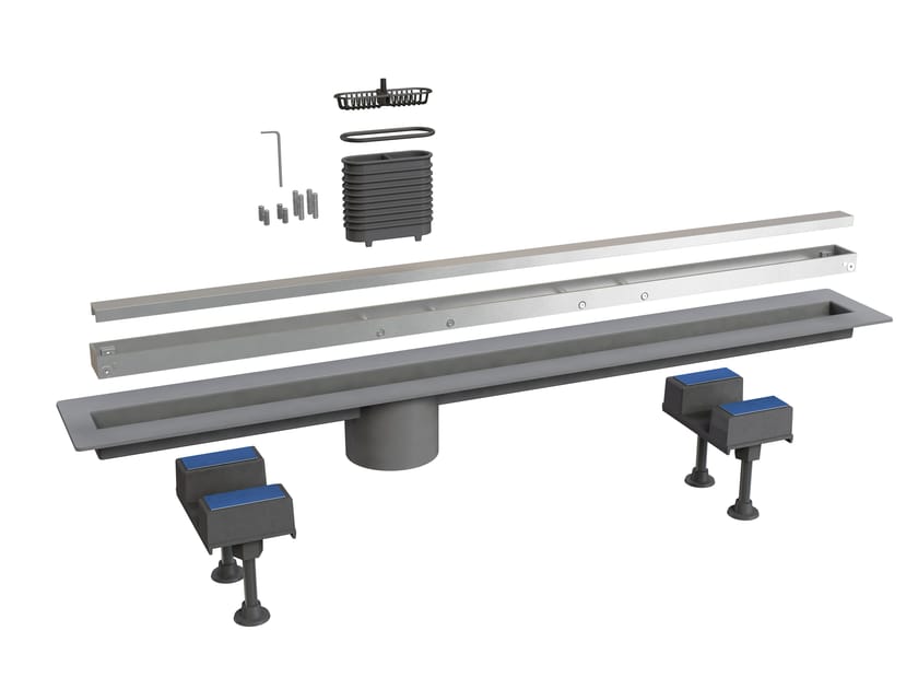 Алюминиевый слив для душа Bonomini Canalissima ARCH-00102424