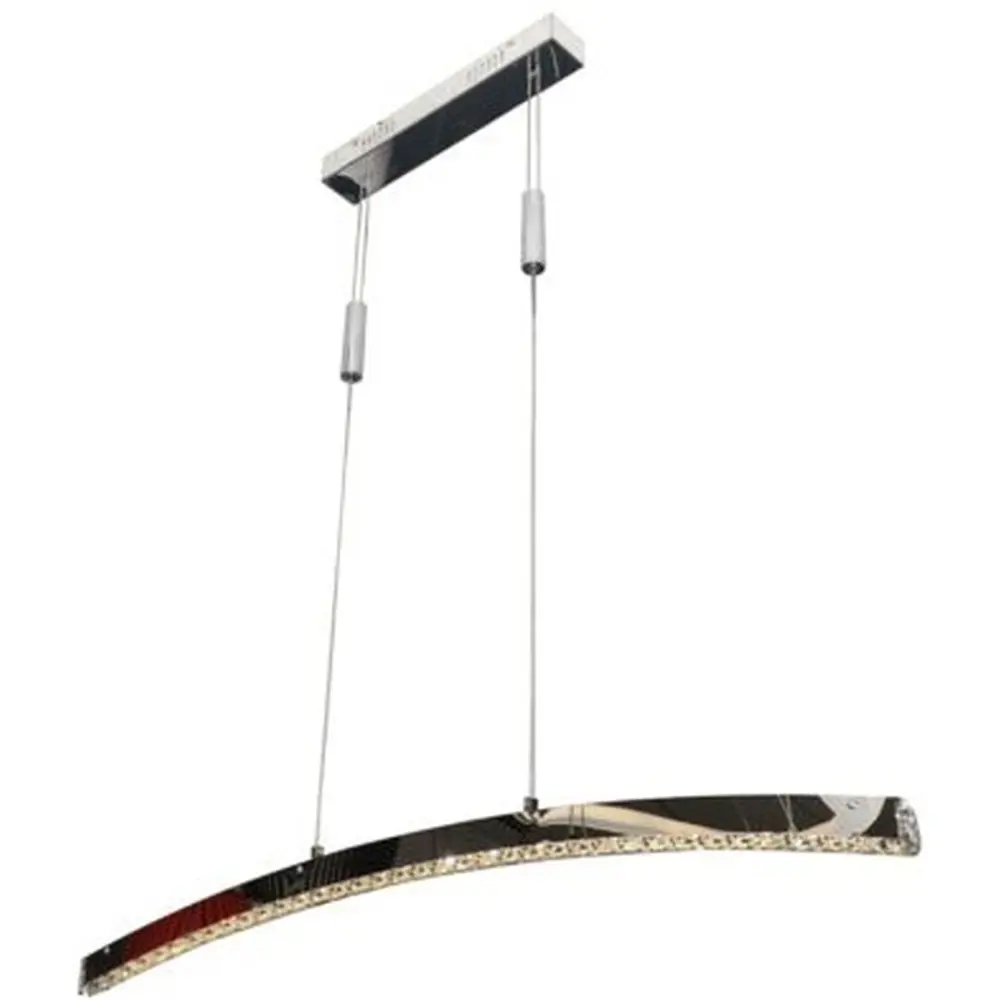 Подвес Inspire Gloss LED 22 Вт, 2200 Лм, сталь/стекло STLM-2193319