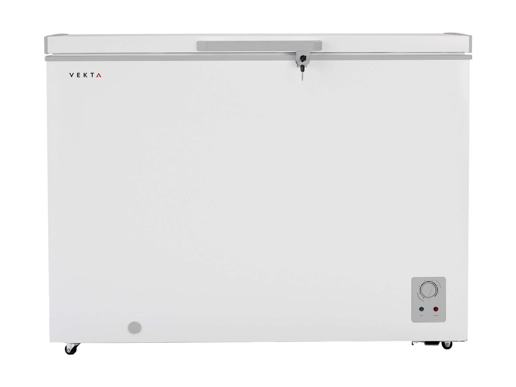 9163257 Морозильный ларь VEKTA FR-330S02 серебристый STDN-0142261