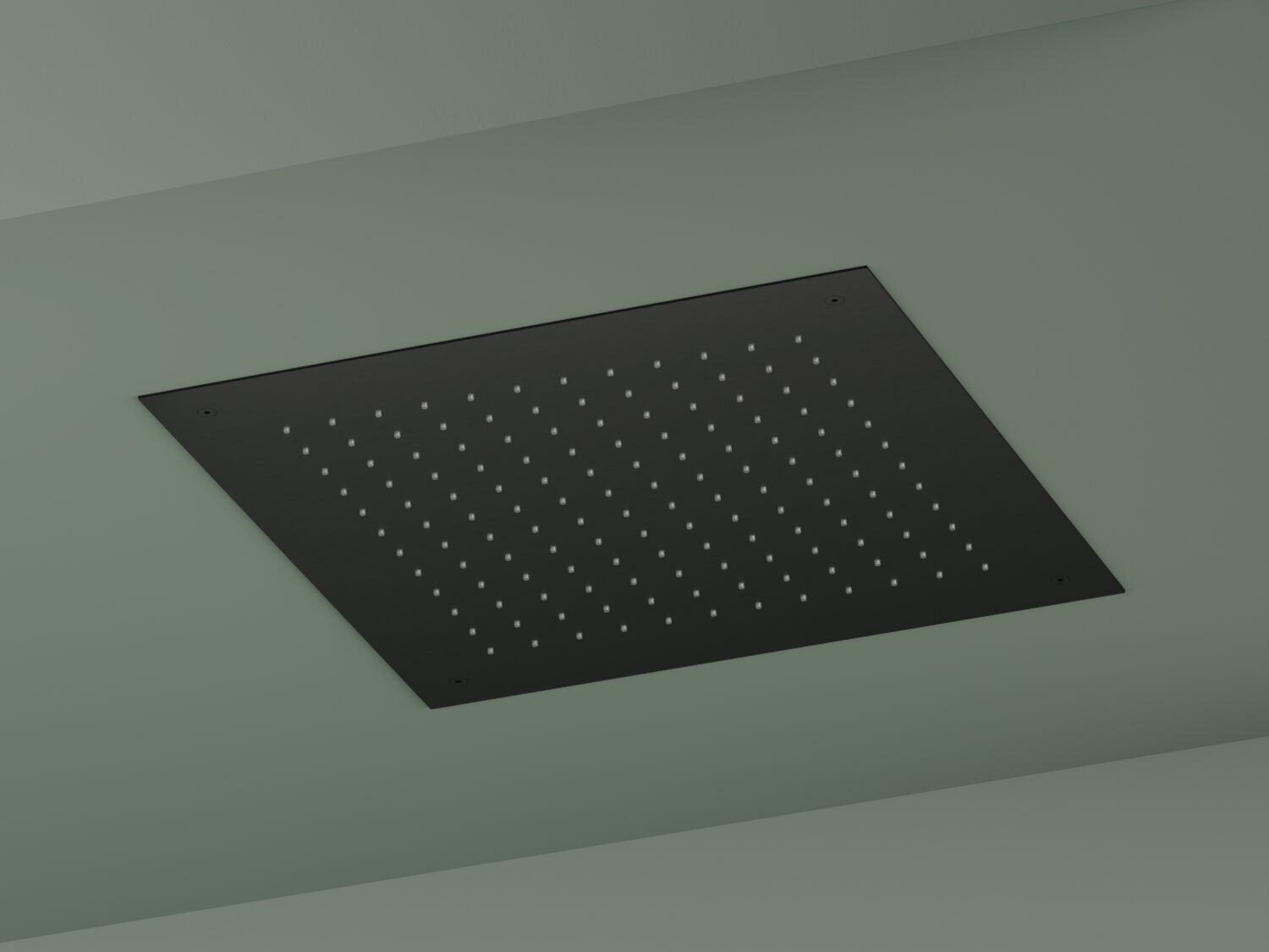 Латунная потолочная встраиваемая душевая головка Hotbath Ace ARCH-00146722 - Вид №1