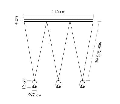Выдувное стекло светодиодный подвесной светильник Album картофель ARCH-00115923 - Вид №2