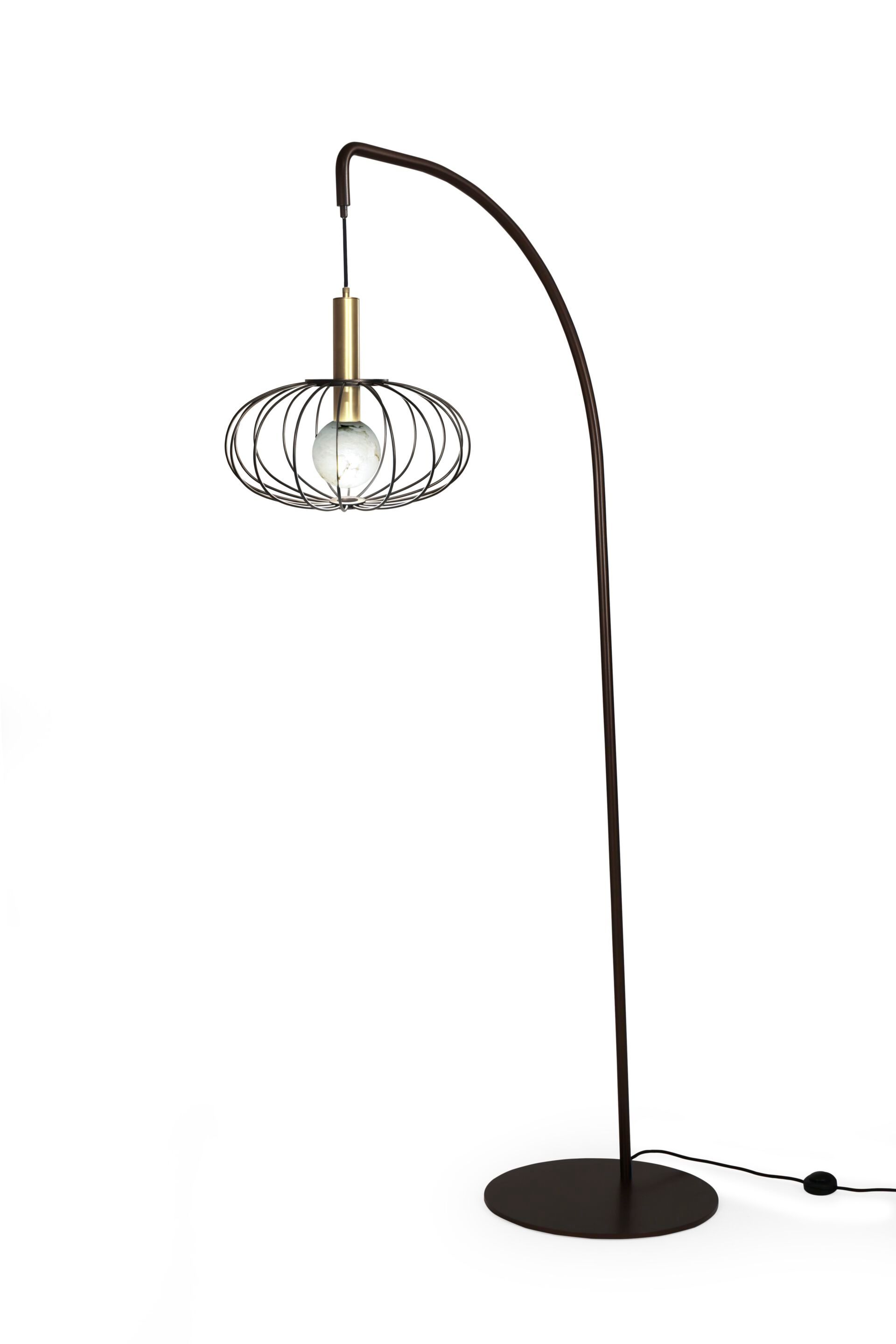 Металлический светодиодный торшер Borzalino ARCH-00084002 - Вид №1