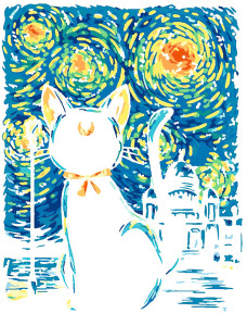 91133528 Картина по номерам на холсте 40х50 "Сейлор Мун Луна белый кот" STLM-0495526 HOLSTPECHAT
