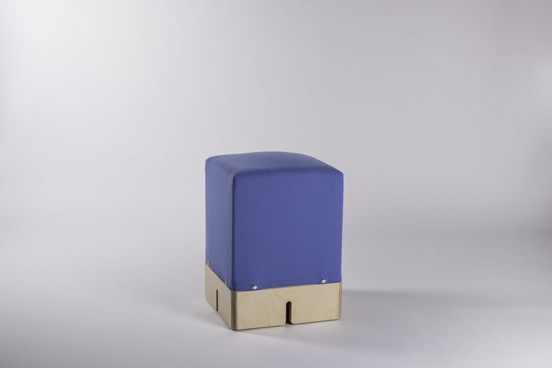 Модульный квадратный пуф из ткани KEIGIO® KEIGIO® 36X36 ARCH-00105122 - Вид №9