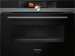 Siemens Встраиваемая паровая духовка класса а + Iq700 Cs858grb7