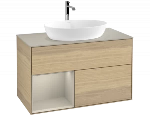 Villeroy&Boch Тумба под раковину Прямоугольная версия F773HHPC Finion Oak Veneer