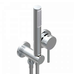 G5A-6561B Trim only for wall mixer with complete handshower on hook Thg-paris Nano Хром