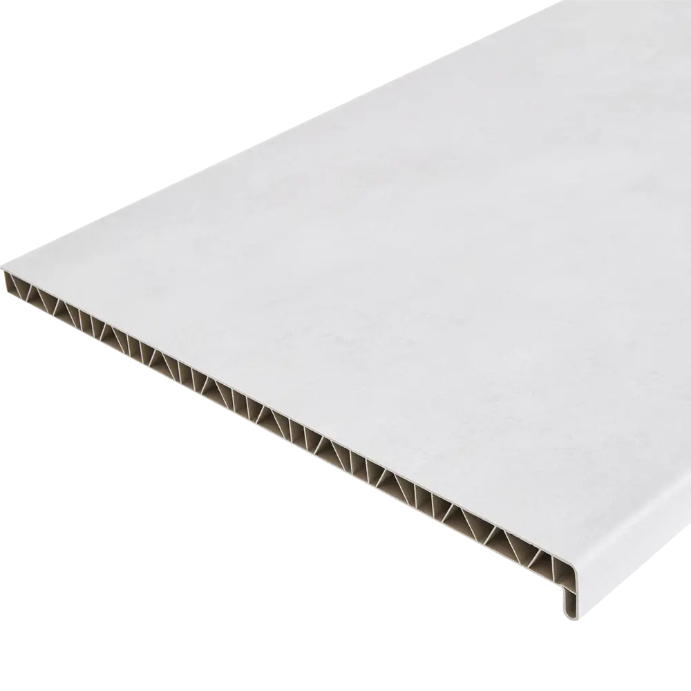 Подоконник Santreyd ПВХ 1500x200 мм в сером цвете 84466050 STLM-0050432