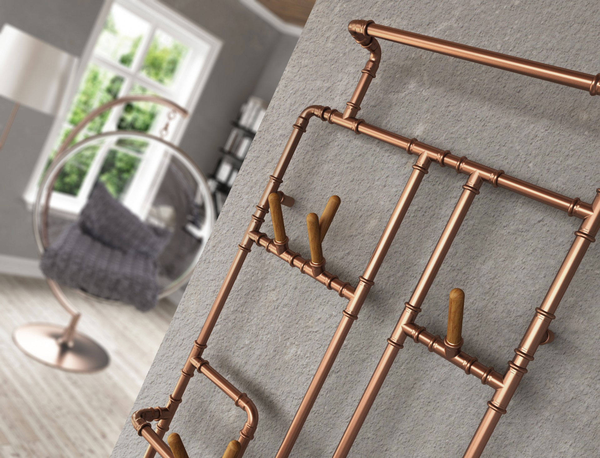 Полотенцесушители WLPAJ172063 PAJĄK E Terma 3.52  - Вид №2