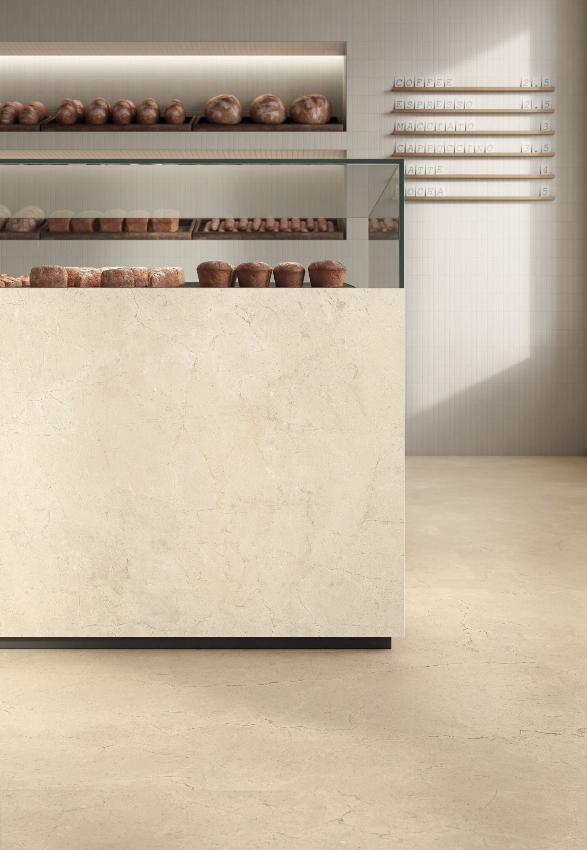 Пол / облицовка керамогранита с эффектом камня Italgraniti Calcis ARCH-00068879 - Вид №4