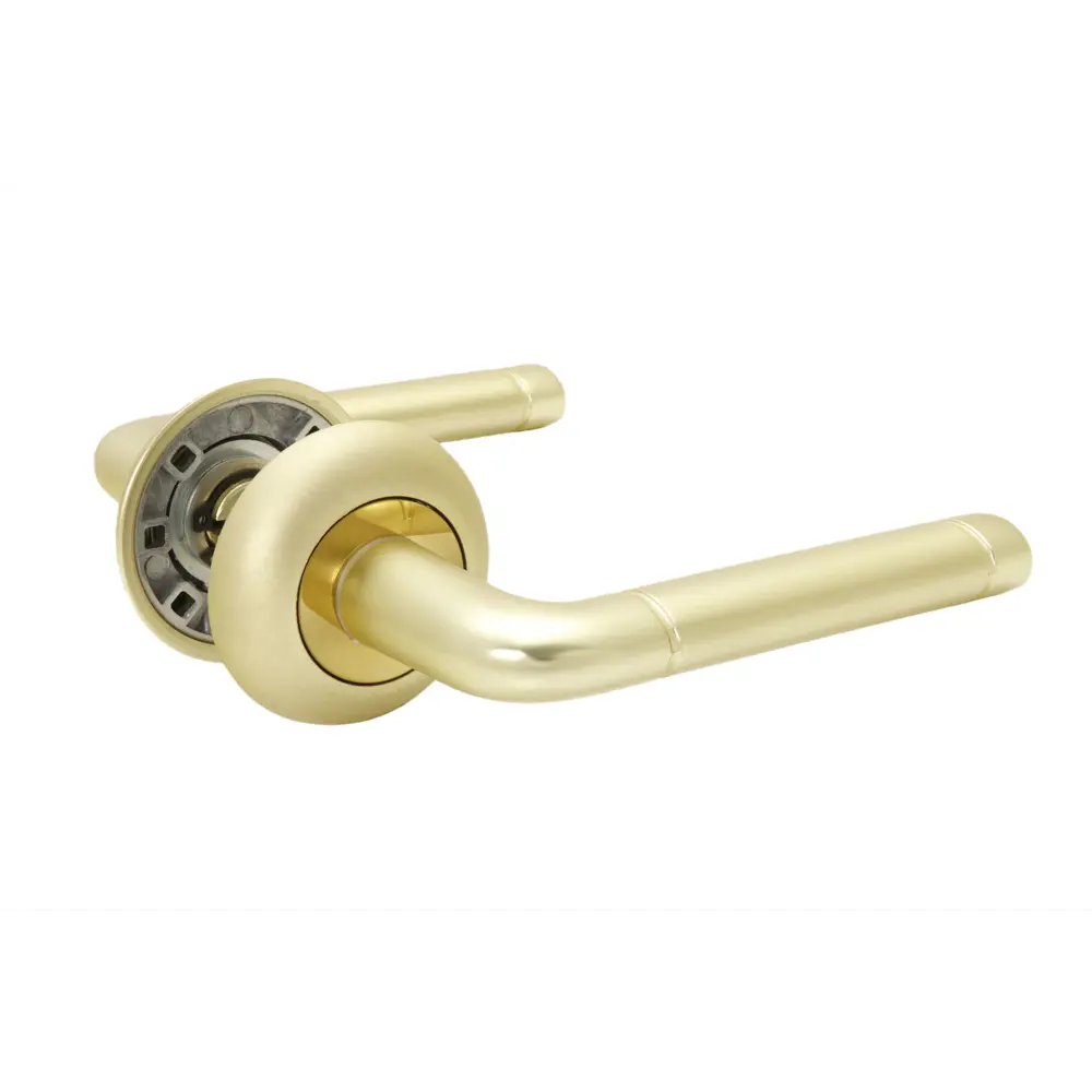 Дверная ручка на розетке Edson EDS-01-Z01 без запирания цвет золото STLM-2050560