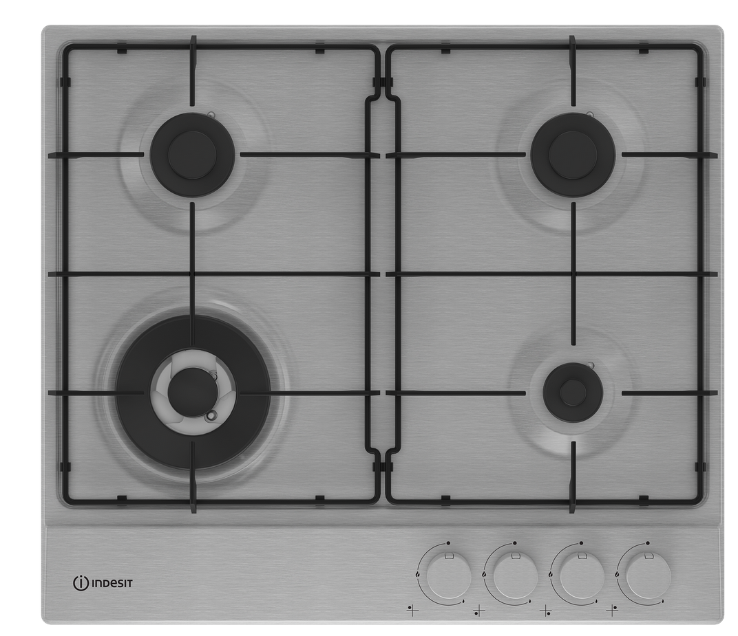 9102982 Газовая варочная поверхность Indesit THPM 641 W/IX/I STDN-0139515