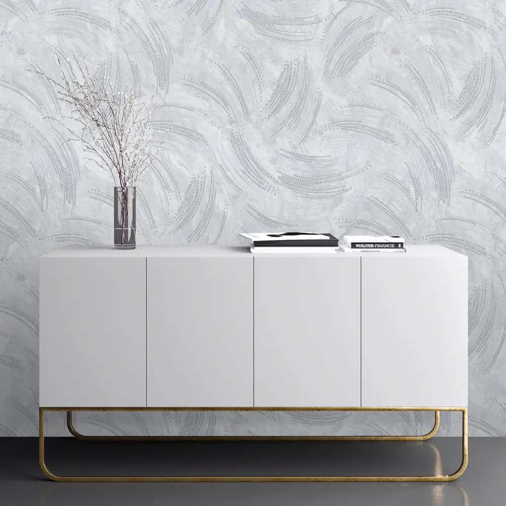 Обои флизелиновые Ornamy Sirius серые 1.06 м OR8033-11 STLM-2027235 - Вид №2