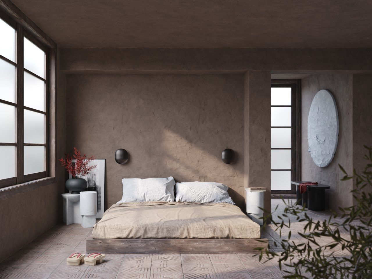 Круглый журнальный столик из волокнистого бетона 101 Copenhagen COLUMN ARCH-00141605 - Вид №2