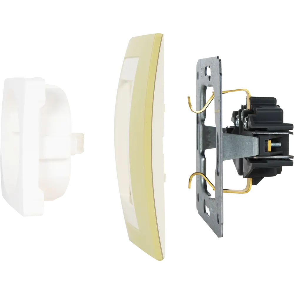 Рамка для розеток и выключателей Systeme Electric Unica 1 пост, цвет зелёное яблоко STLM-2020642 - Вид №3