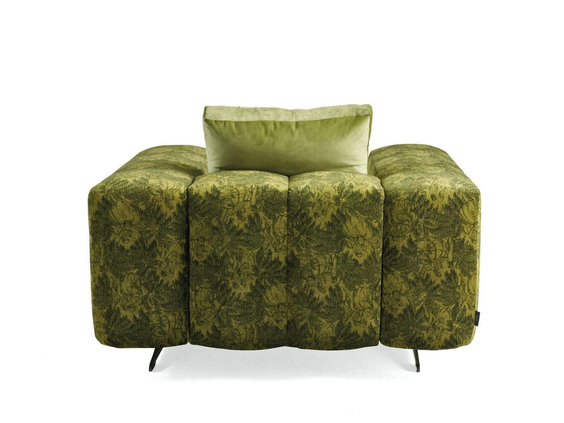 Тканевое кресло с подлокотниками ETRO Home Interiors Ratio ARCH-00069650 - Вид №6