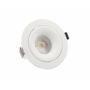 90677794 Светильник точечный светодиодный встраиваемый DK2120-WH 1.50 м² нейтральный белый свет цвет белый STLM-0334490 DENKIRS