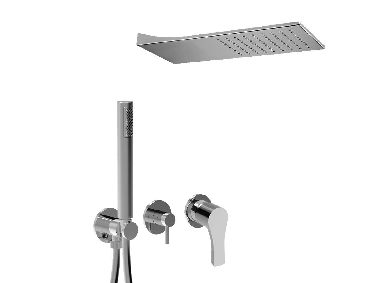 Набор для душа с душем Rubinetteria Giulini Ego ARCH-00096597 - Вид №1