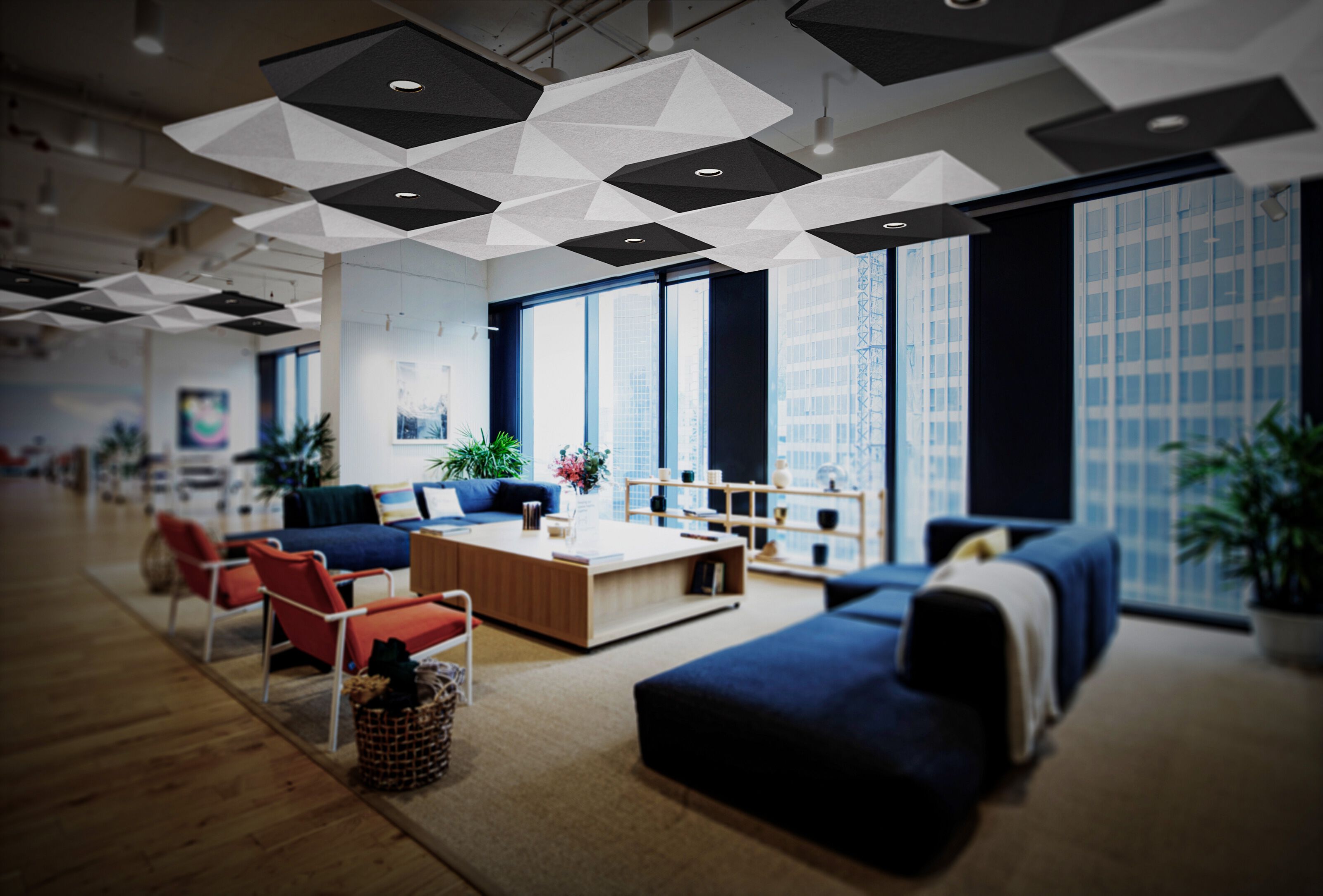 Подвесная акустическая панель ECHOJAZZ ECHOLED® ORBIT ARCH-00071977 - Вид №2