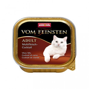 ПР0004557 Корм для кошек Vom Feinsten Adult коктейль из разных сортов мяса конс. 100г Animonda