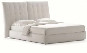 Flou Двуспальная кровать с высоким изголовьем Angle