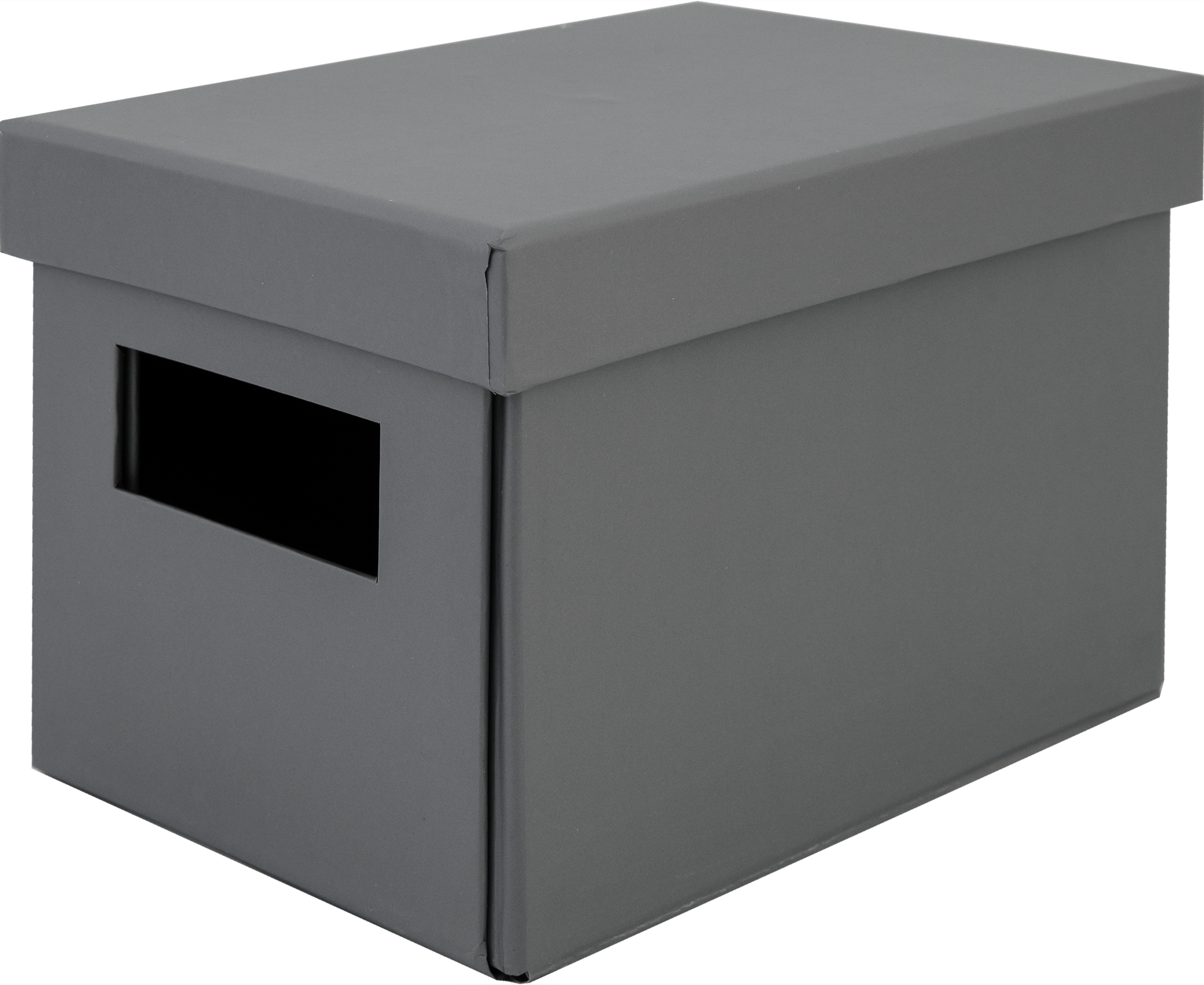 82861139 Коробка складная 20x12x13 см картон цвет серый STLM-0037303 STORIDEA