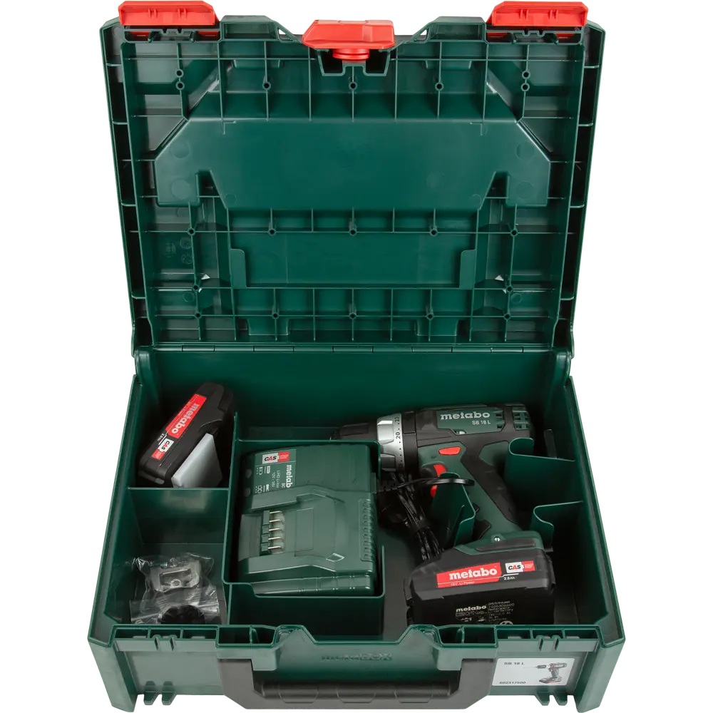 Дрель-шуруповёрт аккумуляторная ударная Metabo SB 18 L, 602317500, 18 В Li-Ion 2x2 Ач STLM-2031809 - Вид №5