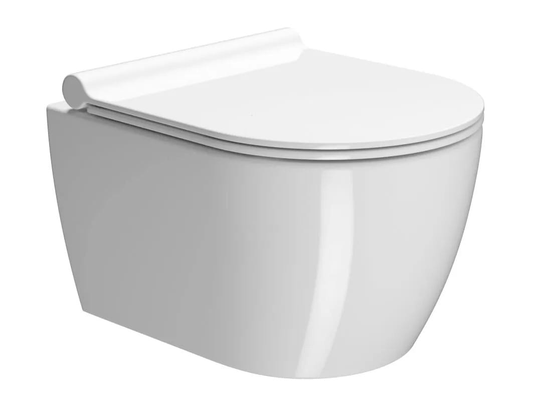 Керамический подвесной туалет с системой слива Swirlflush® GSI ceramica Pura ARCH-00149400 - Вид №9