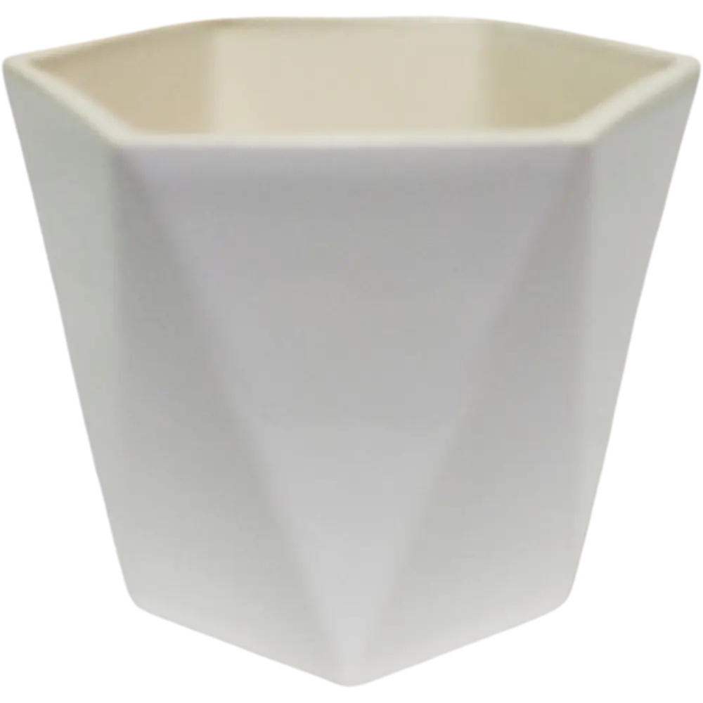 Кактусник 9x10x9 см v0.49 л керамика белый 83104753 STLM-2098383 Santreyd