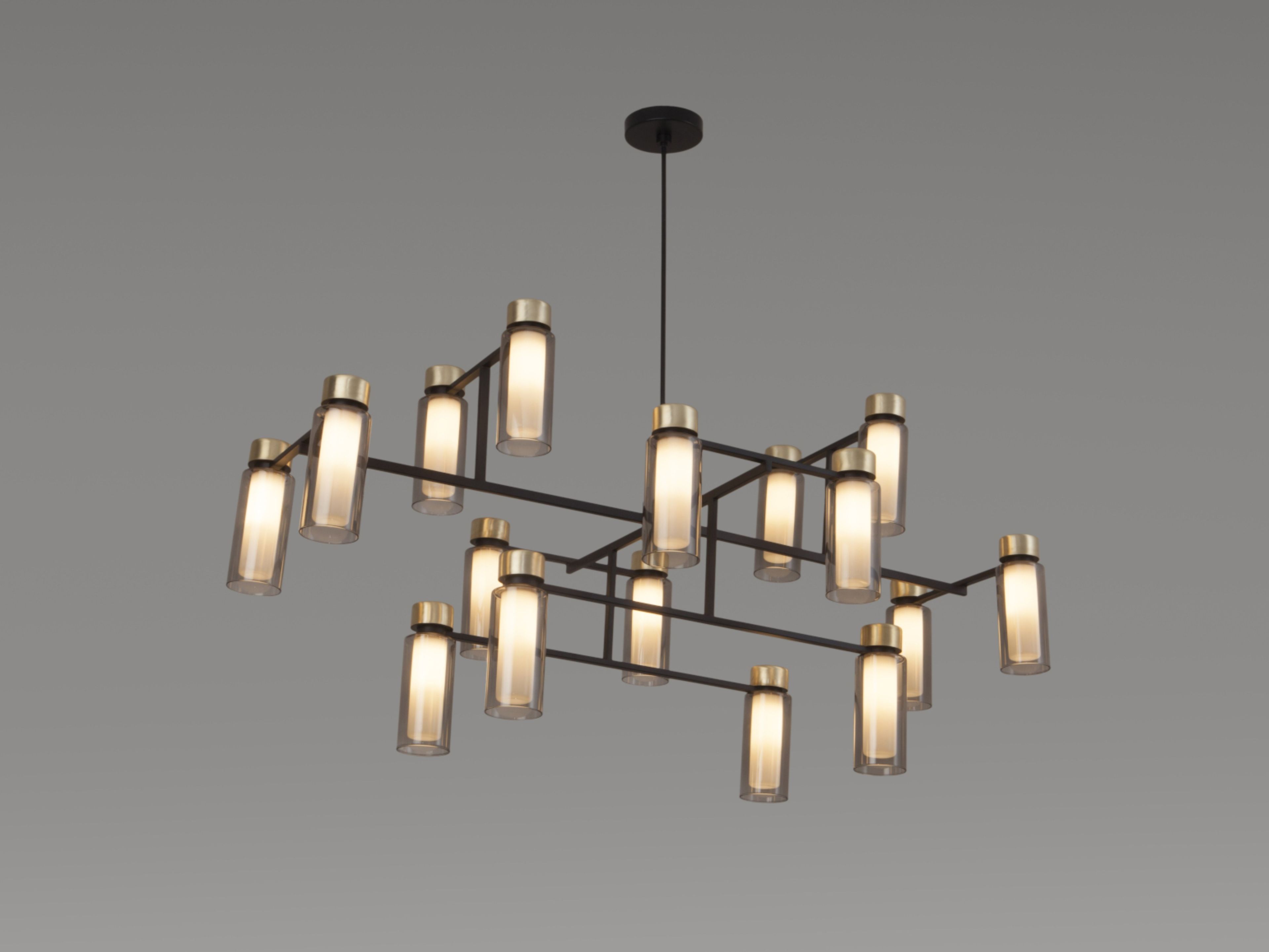 Окрашенная металлическая люстра Tooy Osman ARCH-00046683