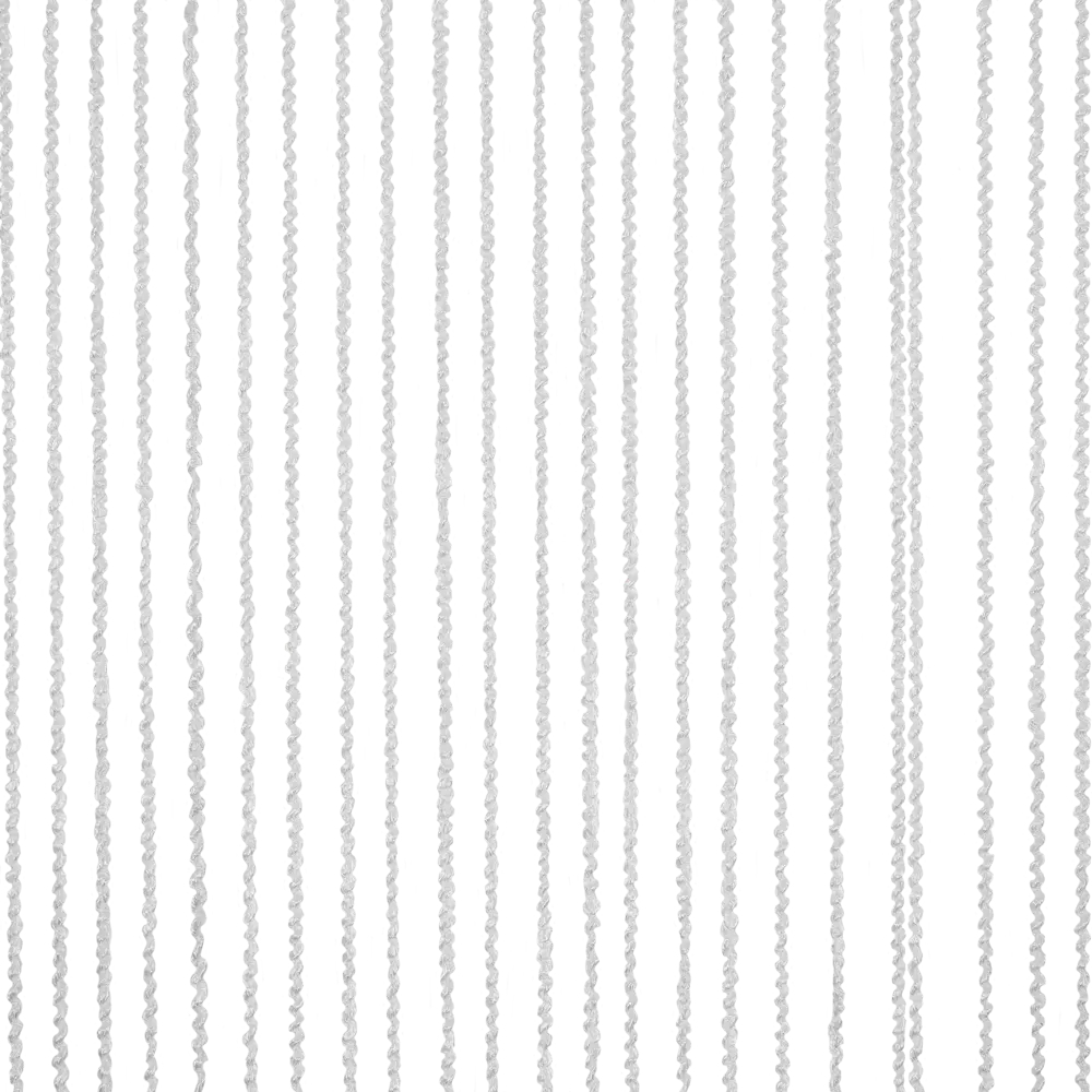 Штора нитяная Inspire «Макарони», 150х280 см, цвет белый STLM-2190476 - Вид №1