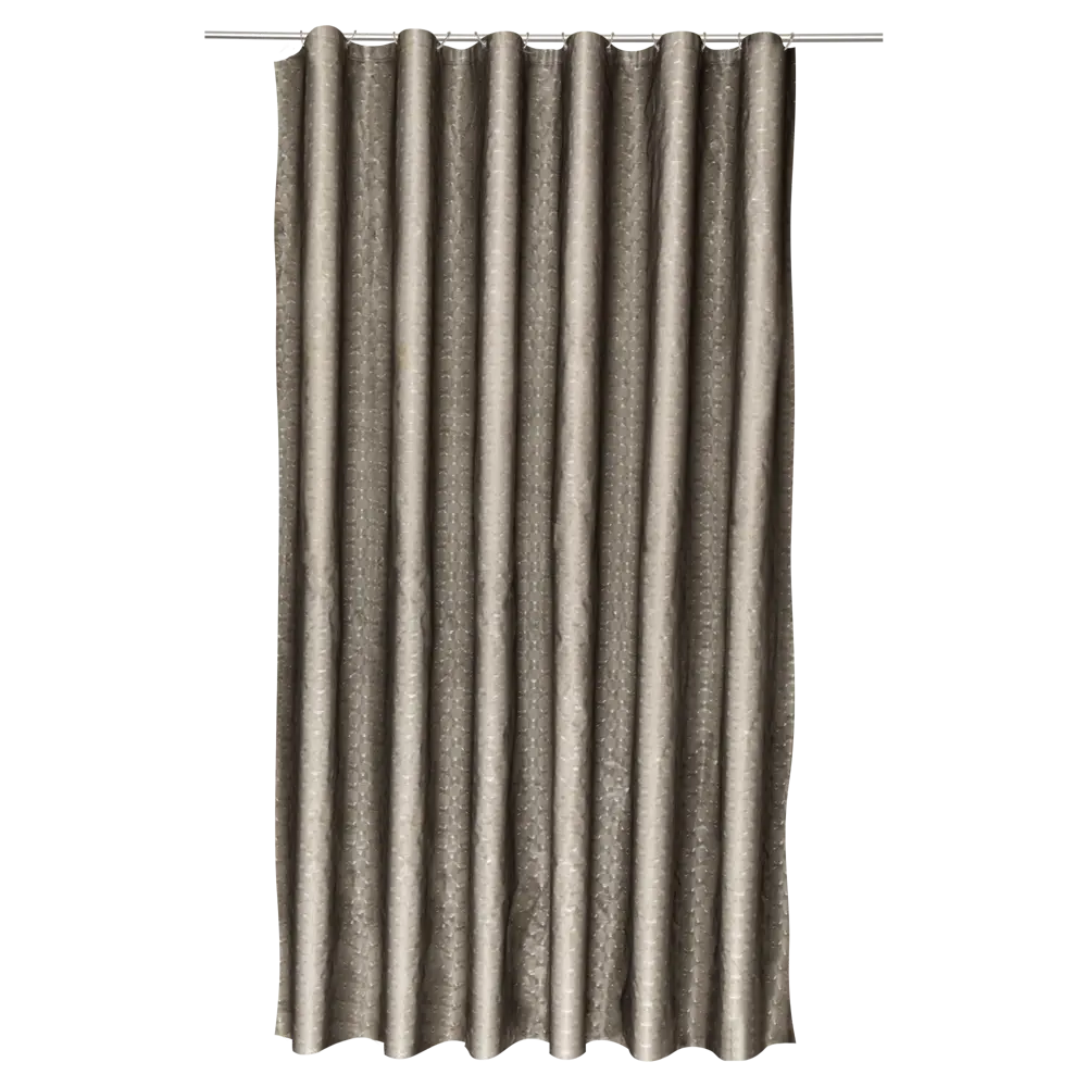 Штора для ванной с кольцами Swensa Cube 3D 180x200 см EVA цвет прозрачный STLM-2091154