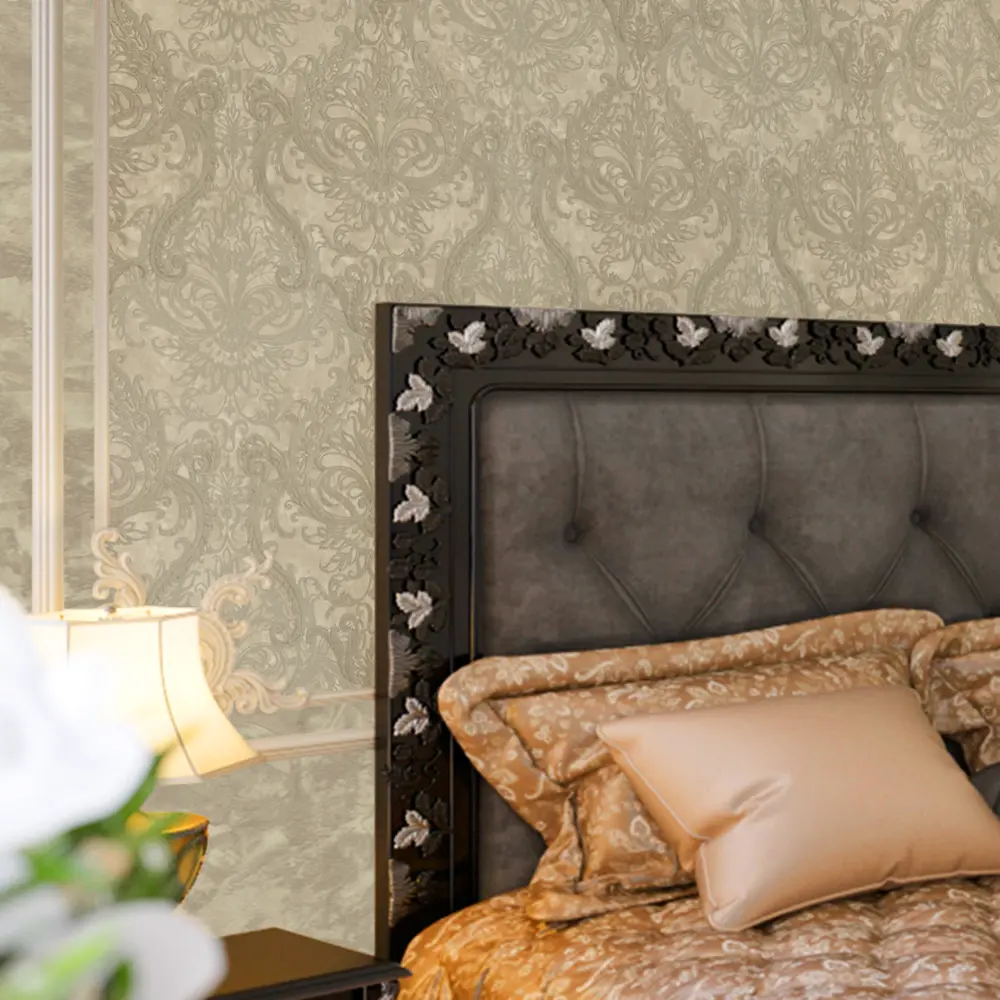 Обои флизелиновые Мир Art Nouveau коричневые 1.06 м 46-117-06 82014237 STLM-2145911 - Вид №2