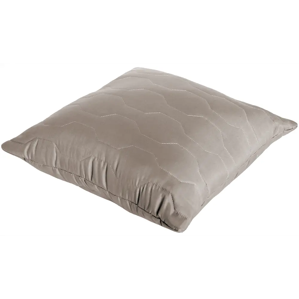 Подушка Микрофибра 50x50 см цвет бежевый SEASONS STLM-2079222 - Вид №1