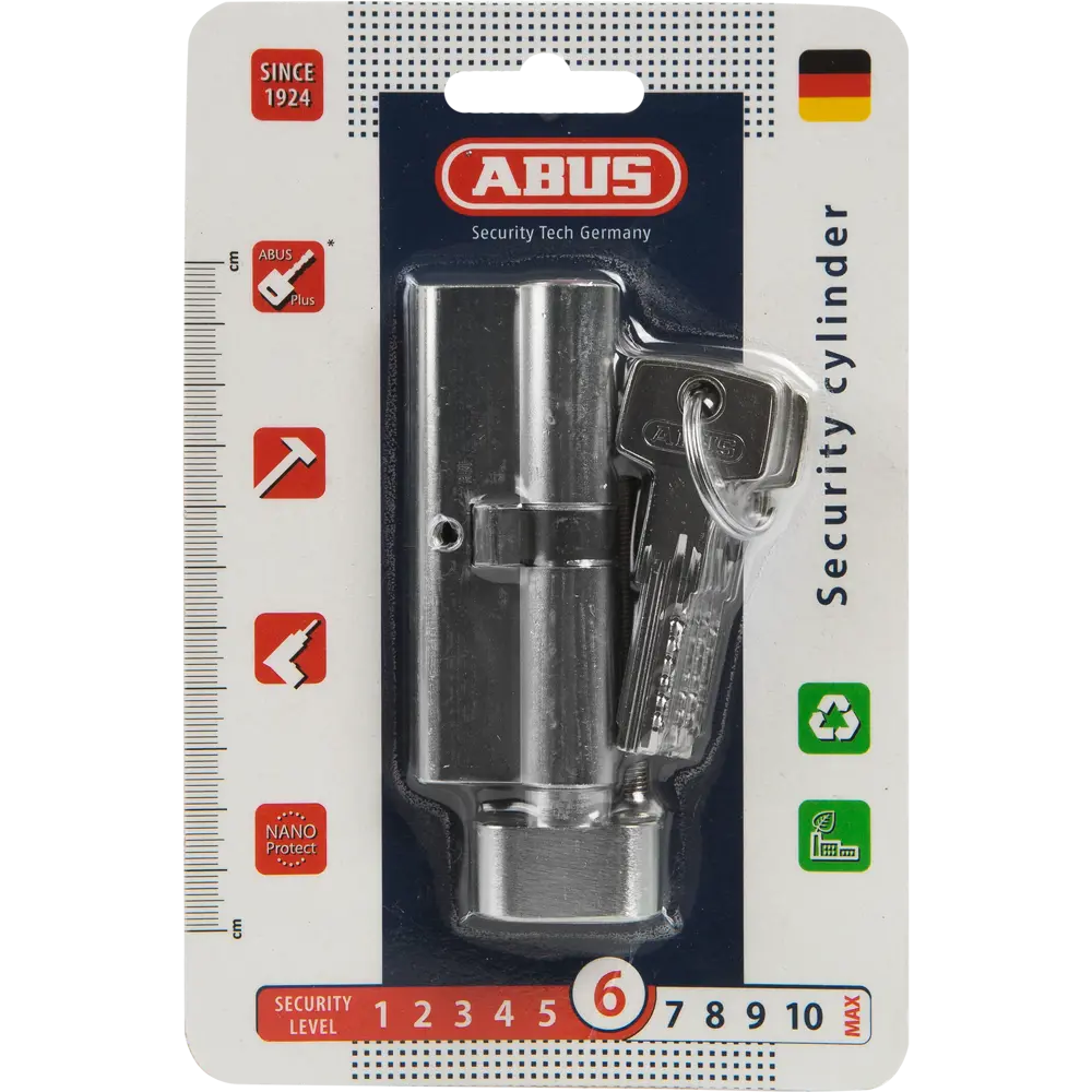 Цилиндр замка ABUS KD6N с защитой от взлома, ключ-вертушка 82441712 STLM-0027382 - Вид №2
