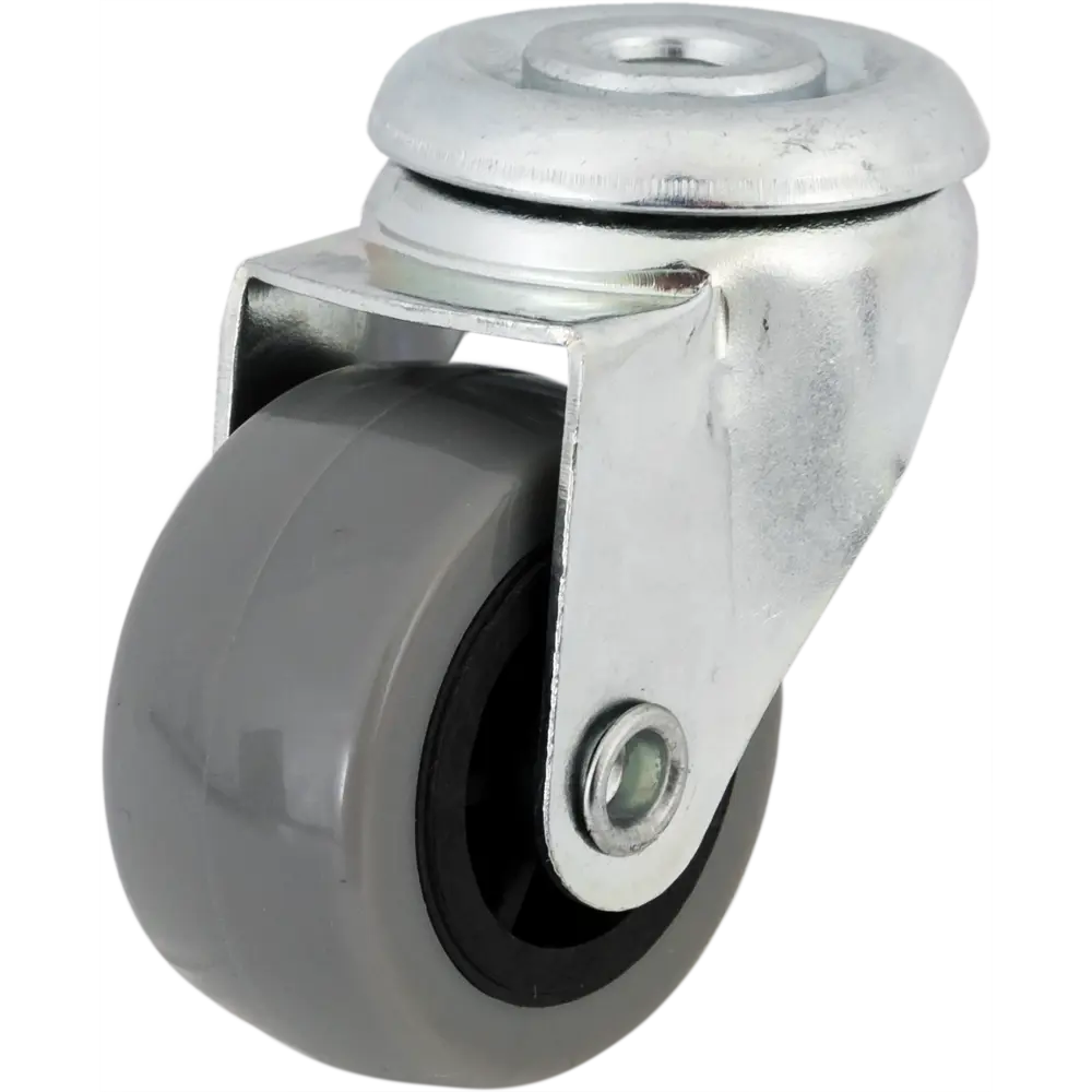 Колесо поворотное без тормоза 3010А 50 мм максимальная нагрузка 15 кг цвет серый 82582403 STLM-2060935 Jet 