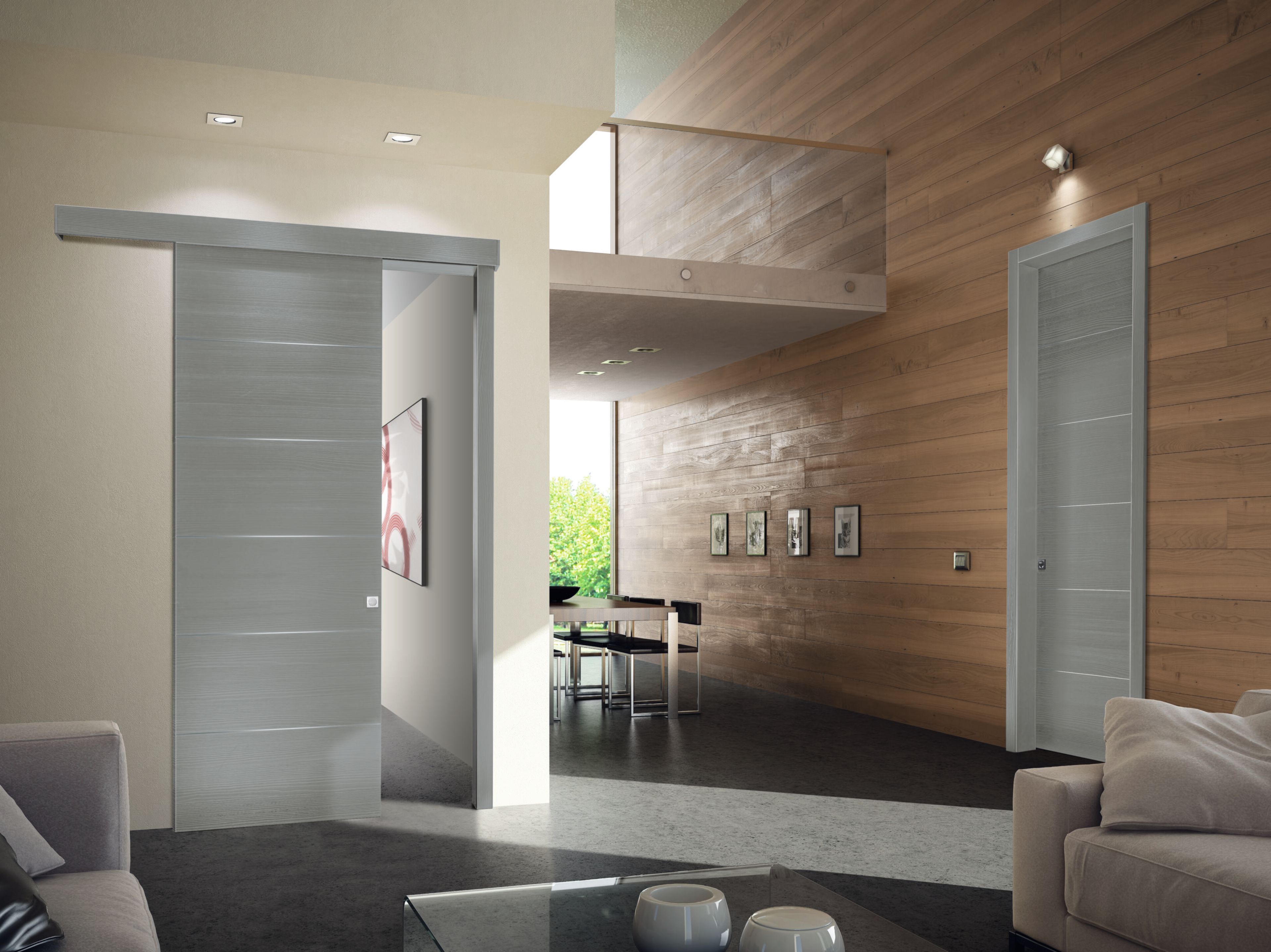 Деревянная дверь PIVATO le porte DINAMICA ARCH-00075016