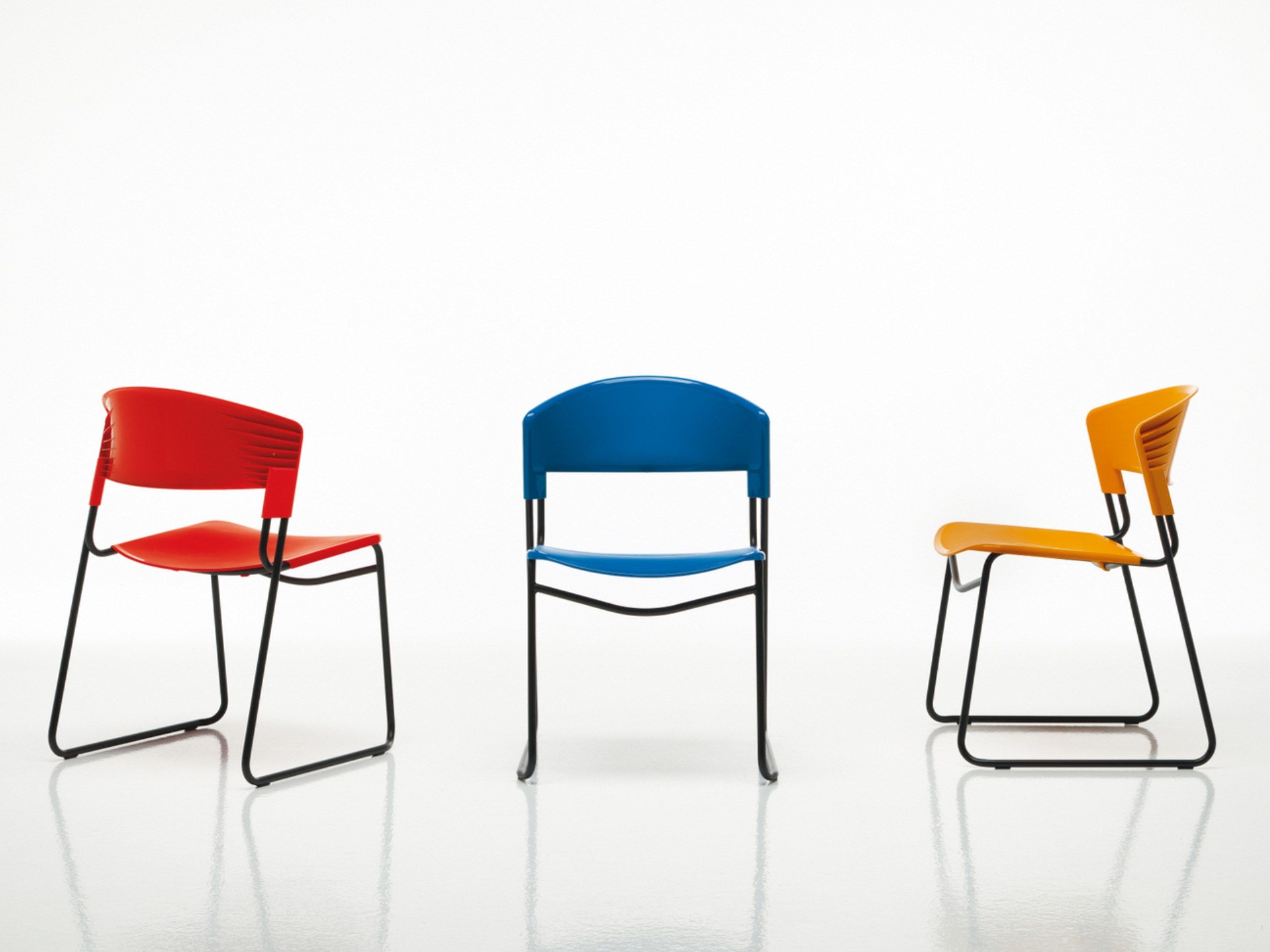 Штабелируемый стул из Biogreen® и стали BBB AGAIN ARCH-00152056 - Вид №5