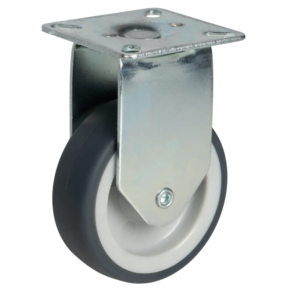 Поворотный мебельный ролик 75 мм серый, нагрузка до 60 кг 89415353 Santreyd STLM-1579611