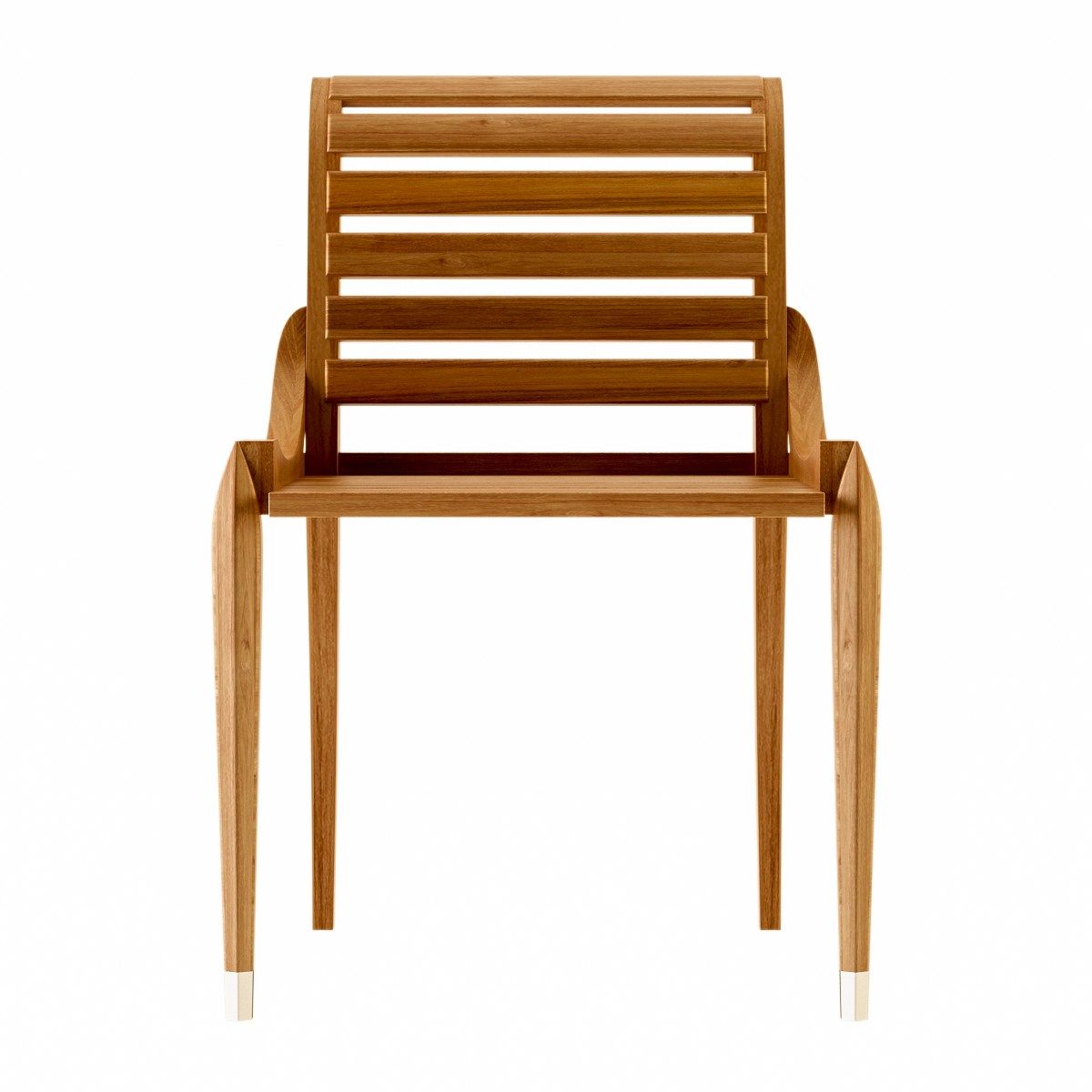Стул для сада из тикового дерева ASTELLO ARCH-00142387 - Вид №2