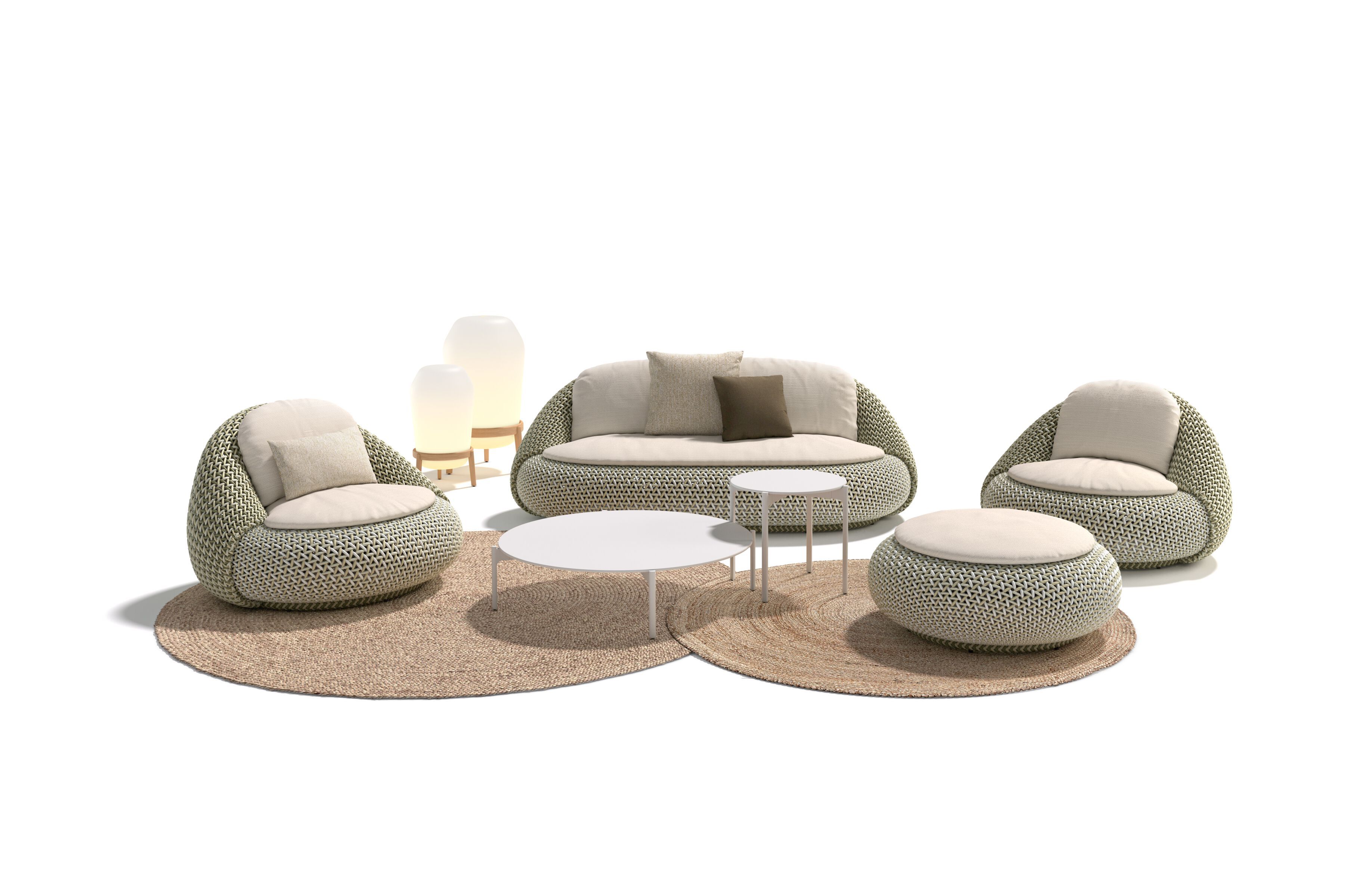 Садовое кресло из синтетического волокна DEDON ATOLO ARCH-00032226 - Вид №2