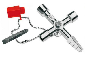14977433 Профессиональный ключ для электрошкафов KN-001104 Knipex
