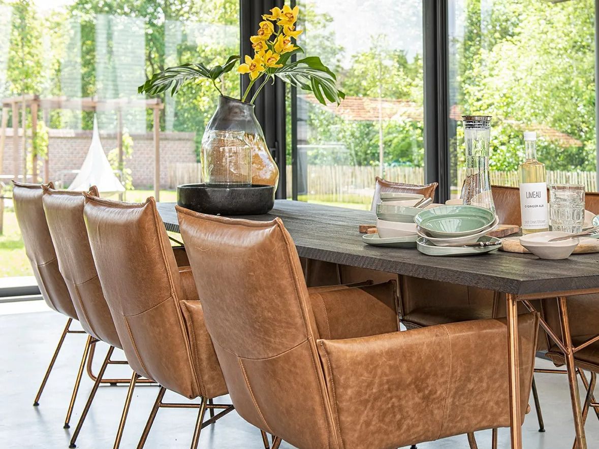 Деревянный прямоугольный обеденный стол Jess ARCH-00020217 - Вид №5