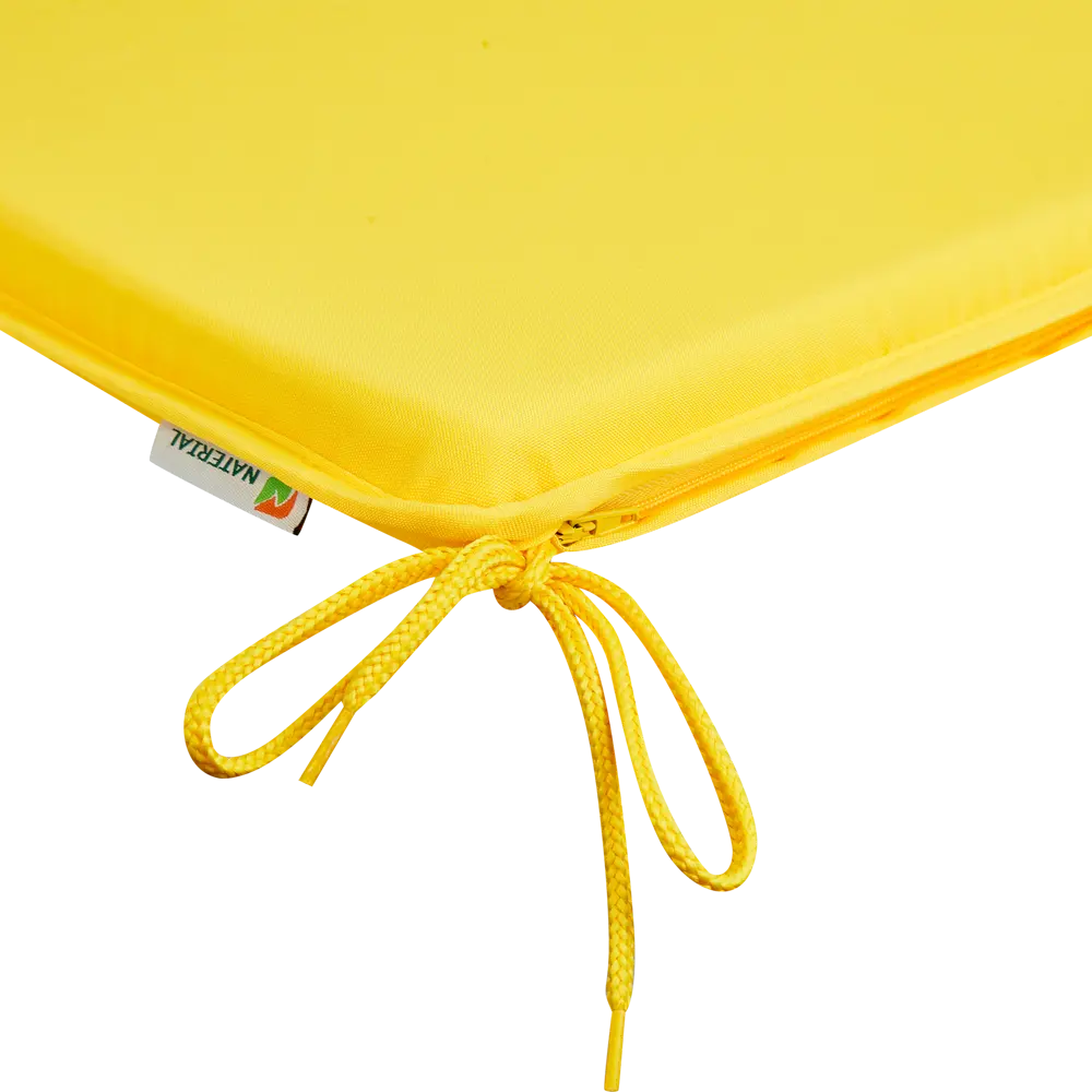 NATERIAL Bigrey - Желтая подушка для садового стула 40×40 см 82565886 STLM-0030179 - Вид №2