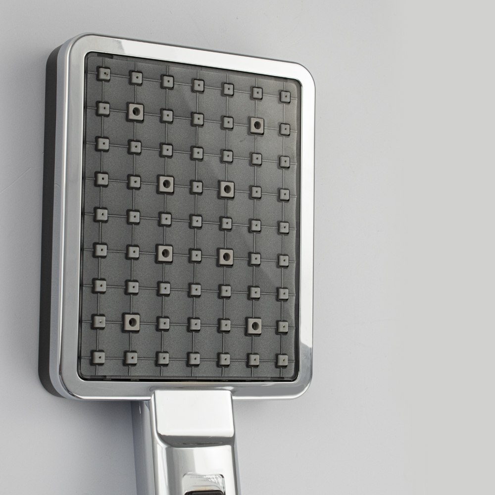 GFmark - Лейка квадратная, 3Д, душевая, массажная, 2 режима, код: 6049  - Вид №4