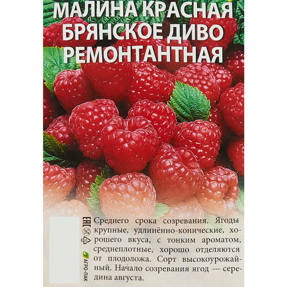 Малина Брянское диво красная пакет ø9 h40 см 86710673 STLM-2196430 Santreyd  - Вид №2