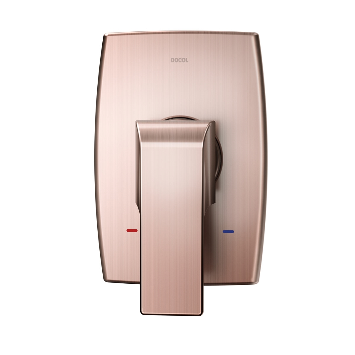 00885669 Однорычажная отделка для душа низкого давления 3/4 дюйма матовый графит Docol VOUGAN 