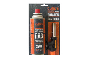 15623415 Газовая горелка для free rotation баллон в комплекте IG13-053 Tulips Tools