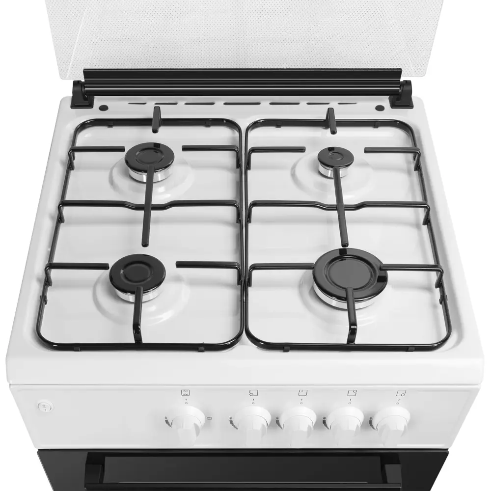 Газовая плита Maunfeld MGC60GEW03 60x85x65 см 4 конфорки цвет белый 89050551 STLM-2053960 Santreyd  - Вид №3